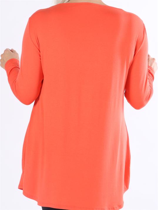 Otine - Langærmet basisbluse